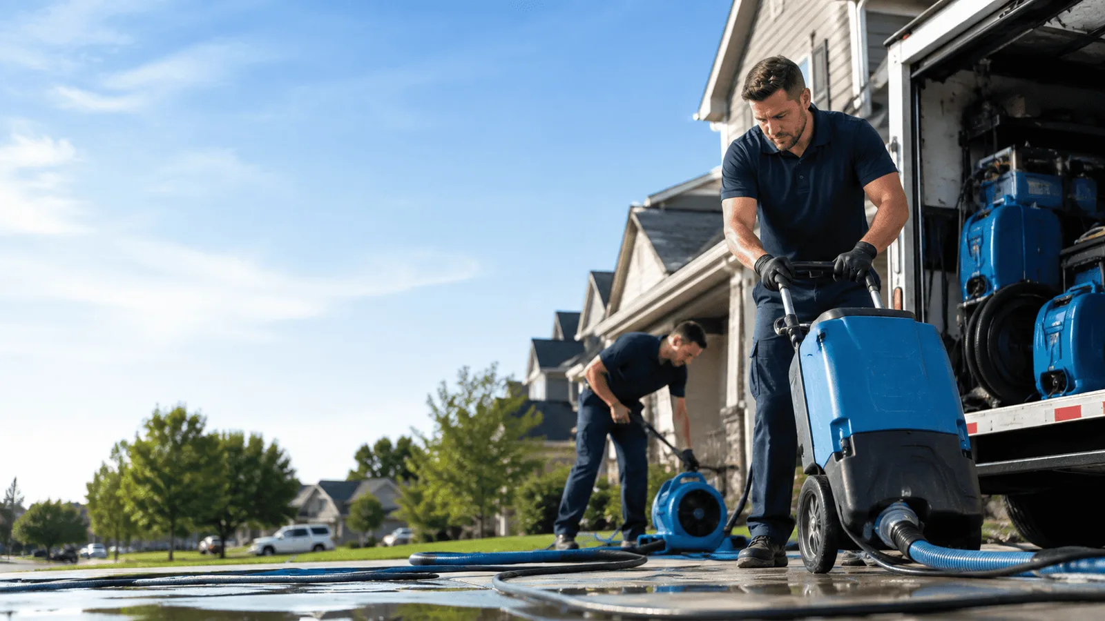 Odor Removal being performed in South Paris, ME